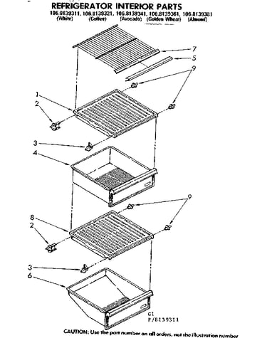 Interior parts