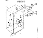 Kenmore 1068201652 liner parts diagram