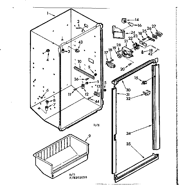 Breaker and liner parts