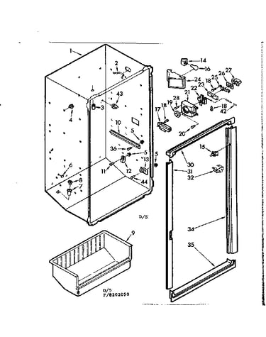 Breaker and liner parts