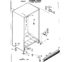 Kenmore 1068211610 cabinet parts diagram
