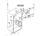 Kenmore 1068211650 liner parts diagram