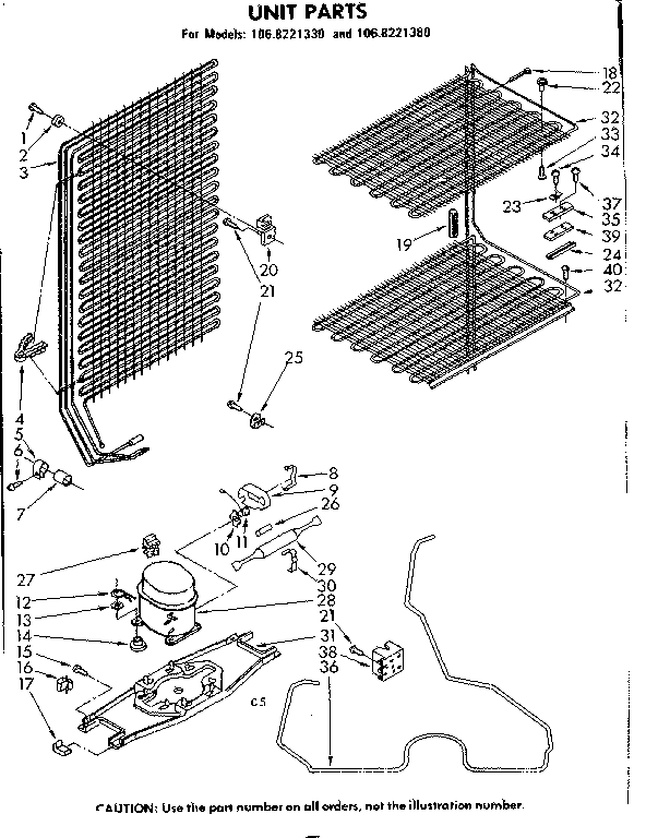 Unit parts