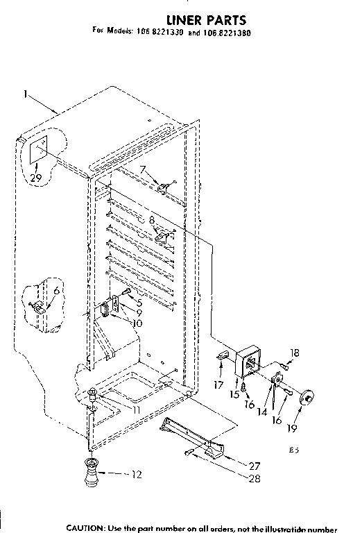 Liner parts