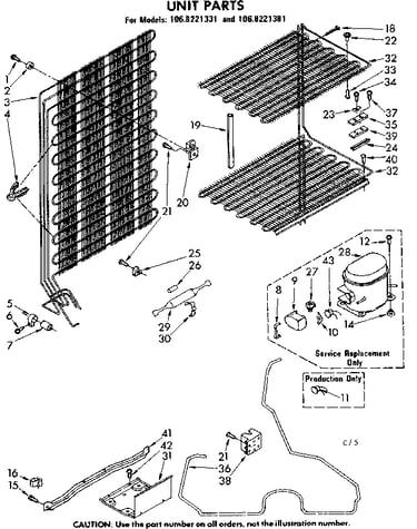 Unit parts