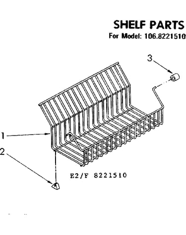 Shelf parts