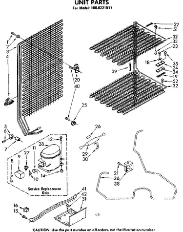 Unit parts