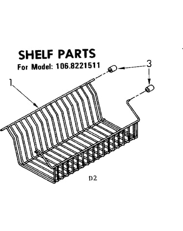 Shelf parts