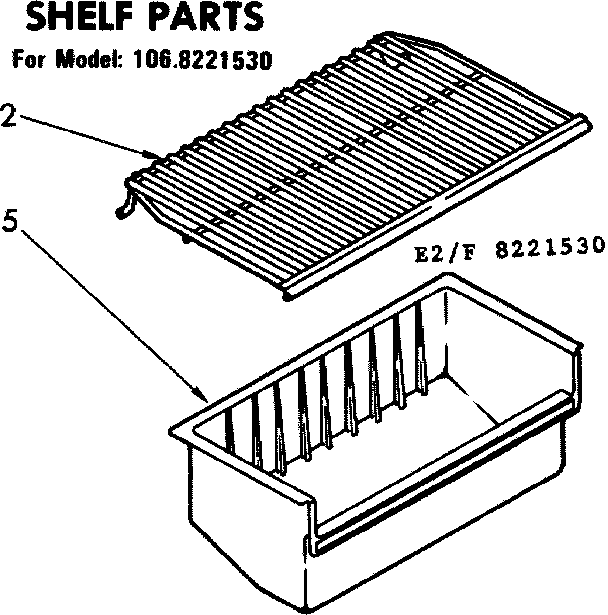 Shelf parts