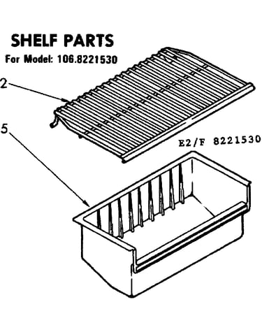 Shelf parts