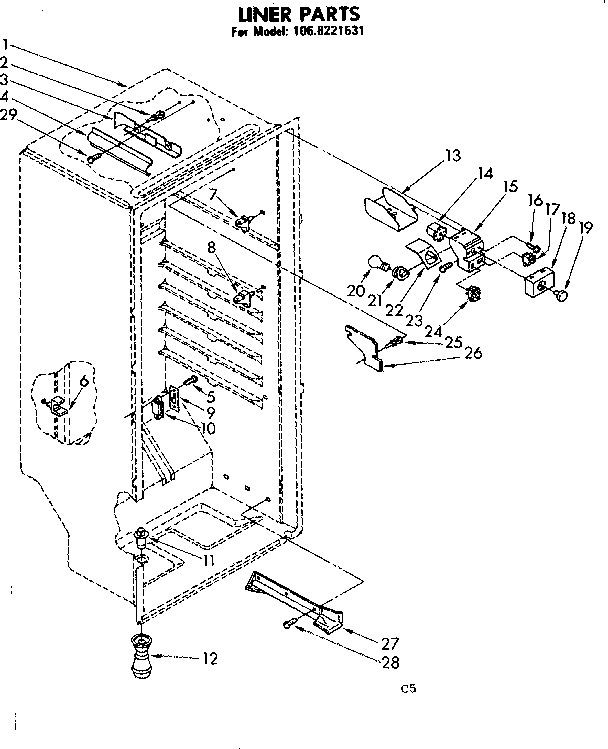 Liner parts