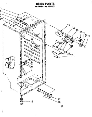 Liner parts
