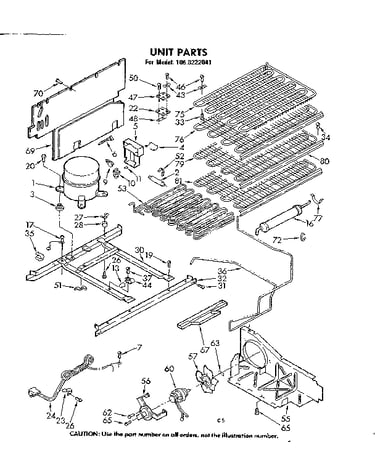 Unit parts