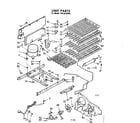 Kenmore 1068222050 unit parts diagram