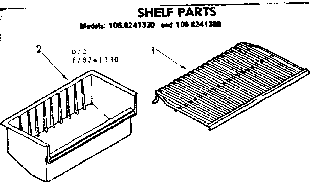 Shelf parts