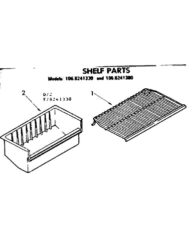 Shelf parts