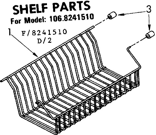 Shelf parts