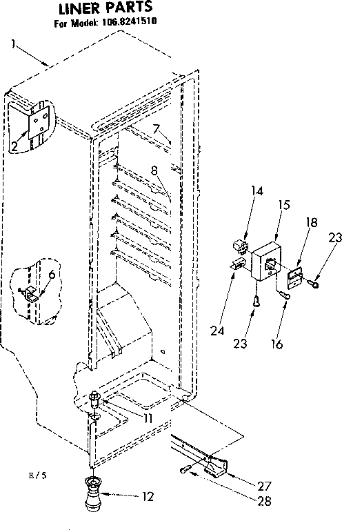 Liner parts