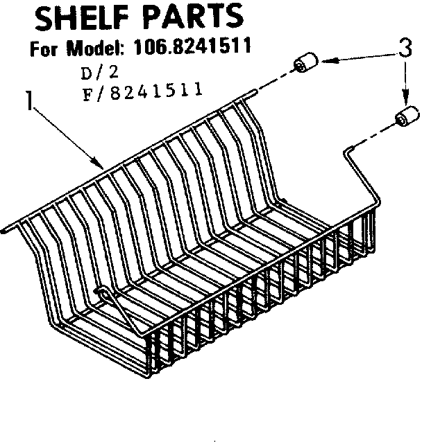 Shelf parts