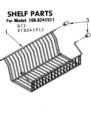 Shelf parts