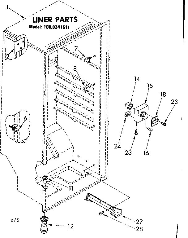 Liner parts