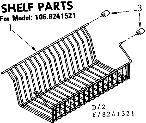 Shelf parts