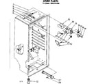 Kenmore 1068241540 cabinet parts diagram