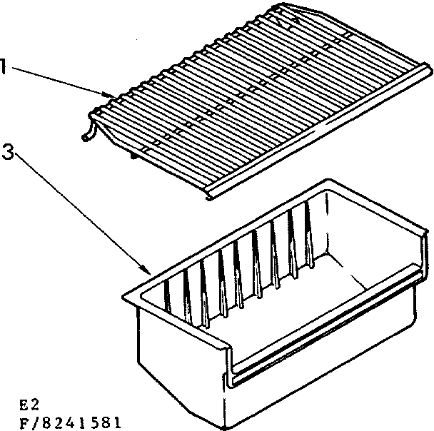 Shelf parts