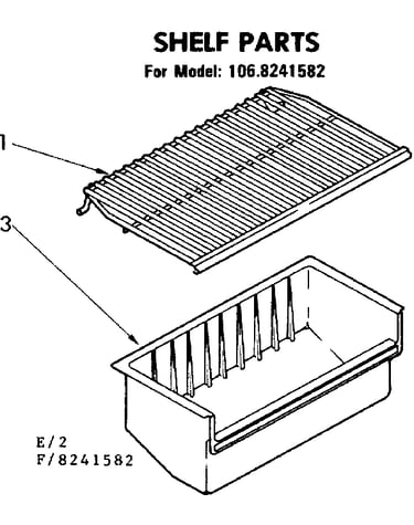 Shelf parts