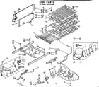 Kenmore 1068242050 unit parts diagram