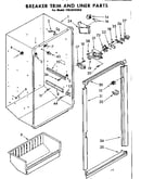 Breaker trim and liner parts