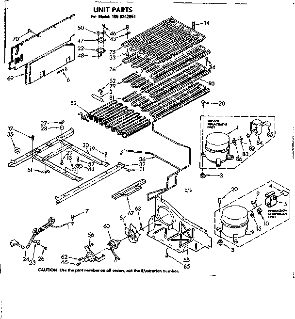 Unit parts