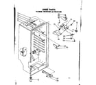 Kenmore 1068251540 liner parts diagram