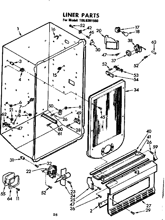 Liner parts