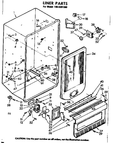 Liner parts