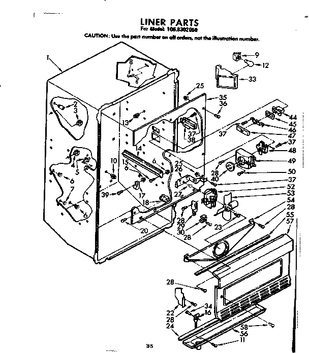 Liner parts