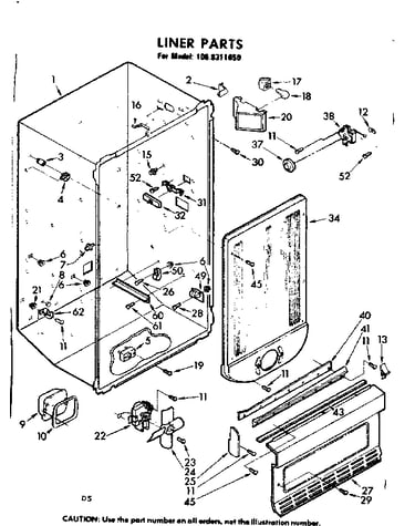 Liner parts