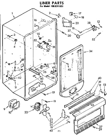 Liner parts