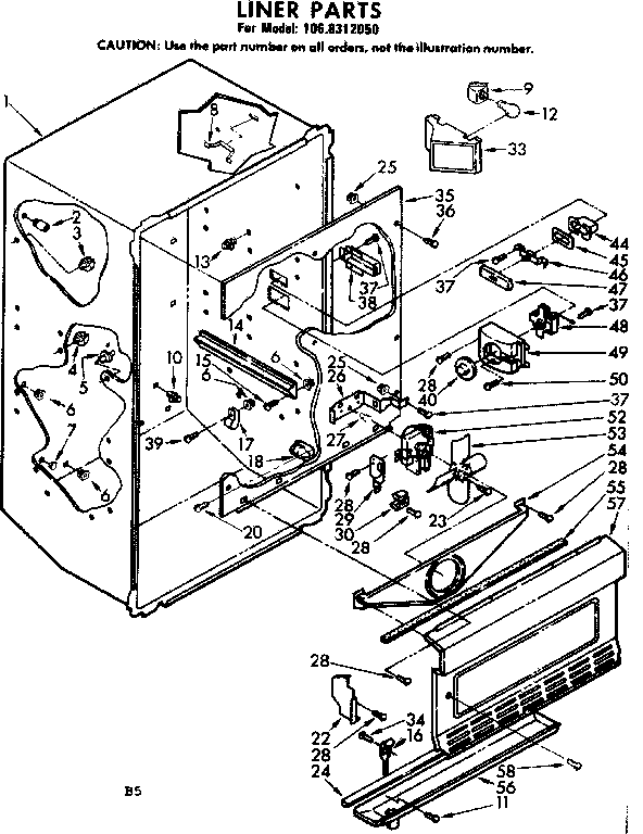 Liner parts