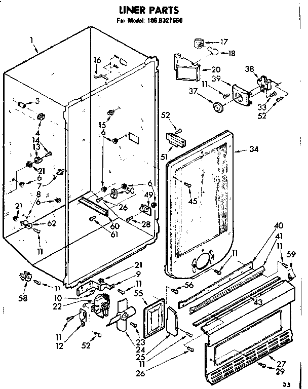 Liner parts