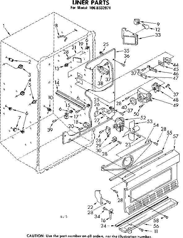 Liner parts
