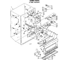 Kenmore 1068332072 liner parts diagram