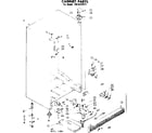Kenmore 1068332073 cabinet parts diagram