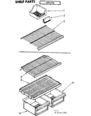 Shelf parts