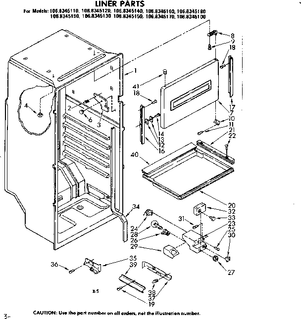 Liner parts