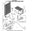 Kenmore 1068345110 unit parts diagram