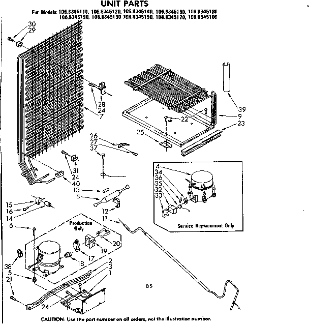 Unit parts