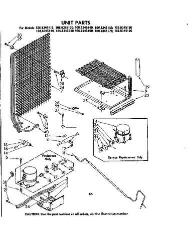 Unit parts