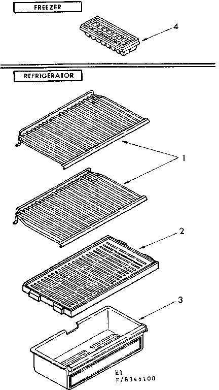 Shelf parts