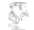 Kenmore 1068432420 air flow & control parts diagram